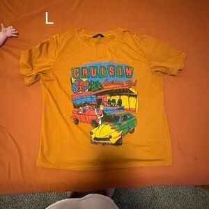 Women’s Cruisin' Graphic Crop